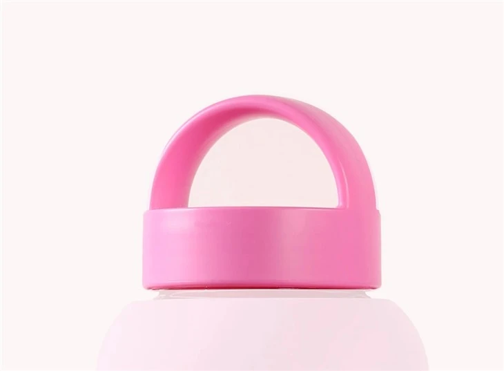 Borosilicate Water Bottle in comfortable carry cap Borosilicate Water Bottle in comfortable carry cap